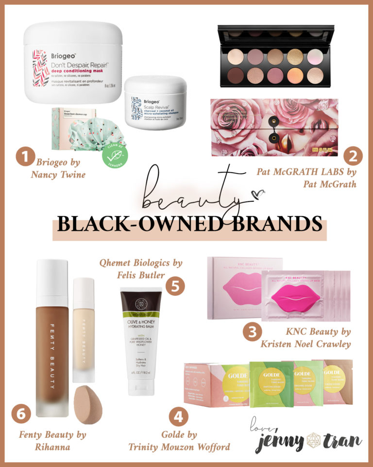 Black Owned Beauty Brands and Products Sephora Jenny Tran San